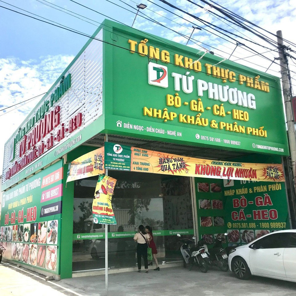 Đơn vị phân phối thực phẩm tại Nghệ An