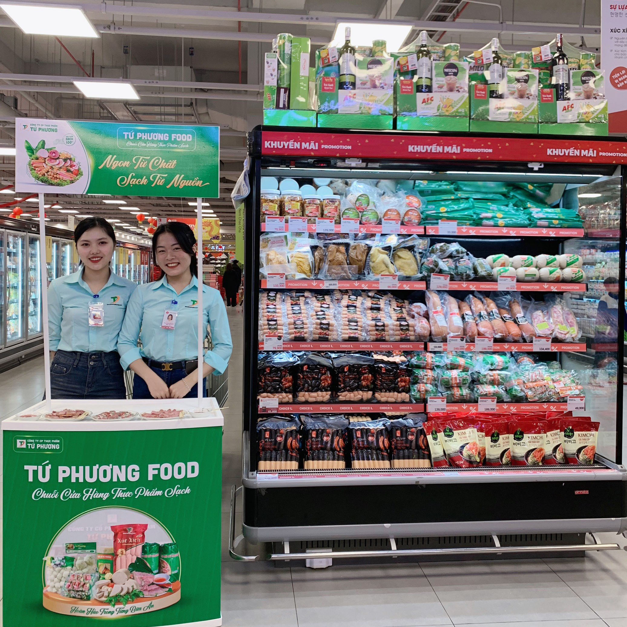 Thực Phẩm Tứ Phương kí kết hợp đồng với chuỗi siêu thị Lotte