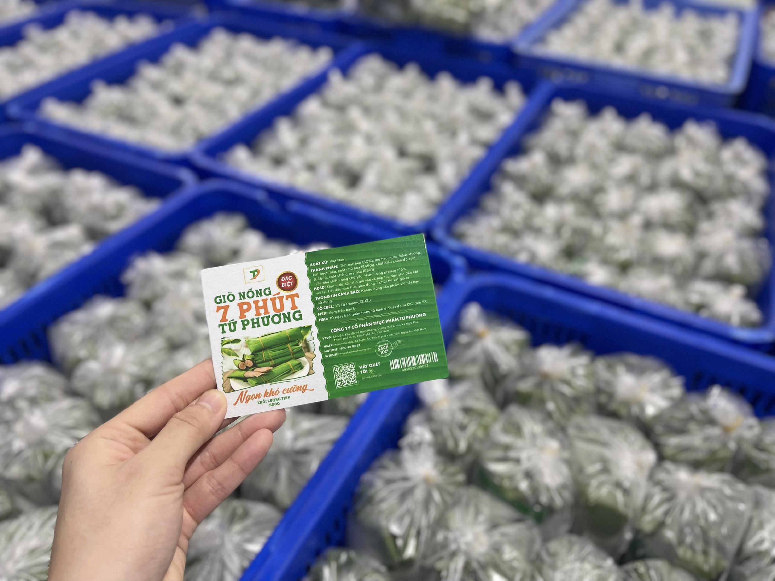 Thương hiệu giò nóng 7 phút Tứ Phương đang dần chiếm lĩnh thị trường