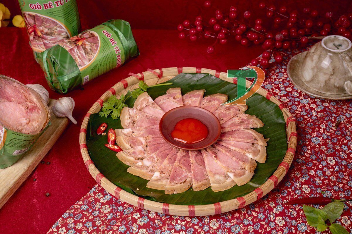 Giò bê tứ phương đặc sản nghệ an mua làm quà