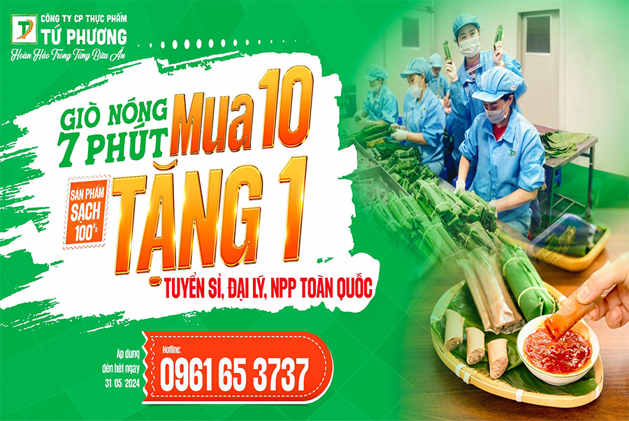 Tuyển sỉ, đại lý, npp giò nóng toàn quốc