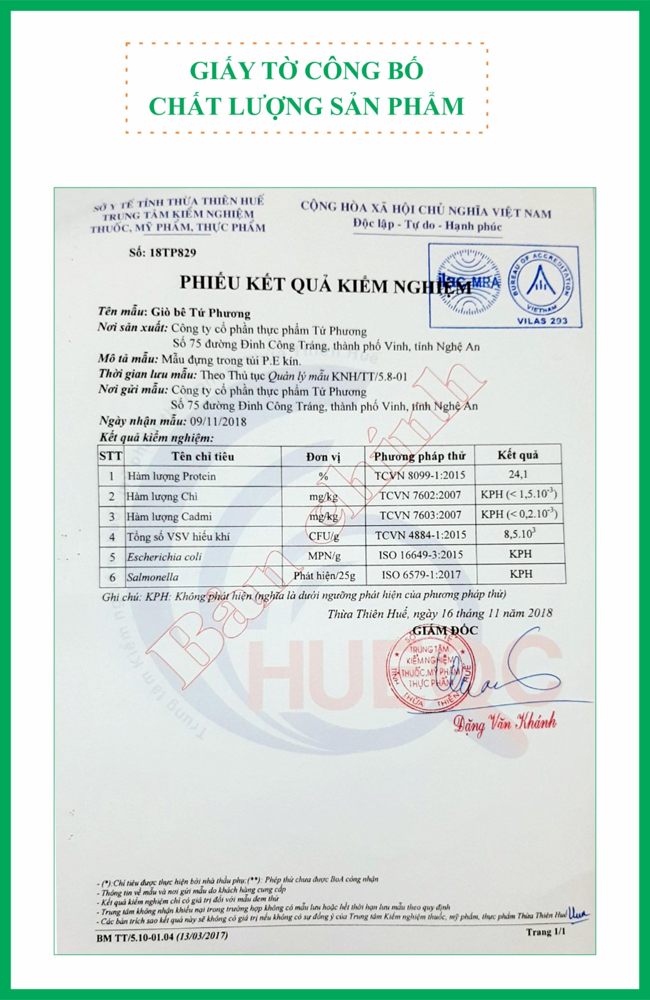 Giò Bê Tứ Phương