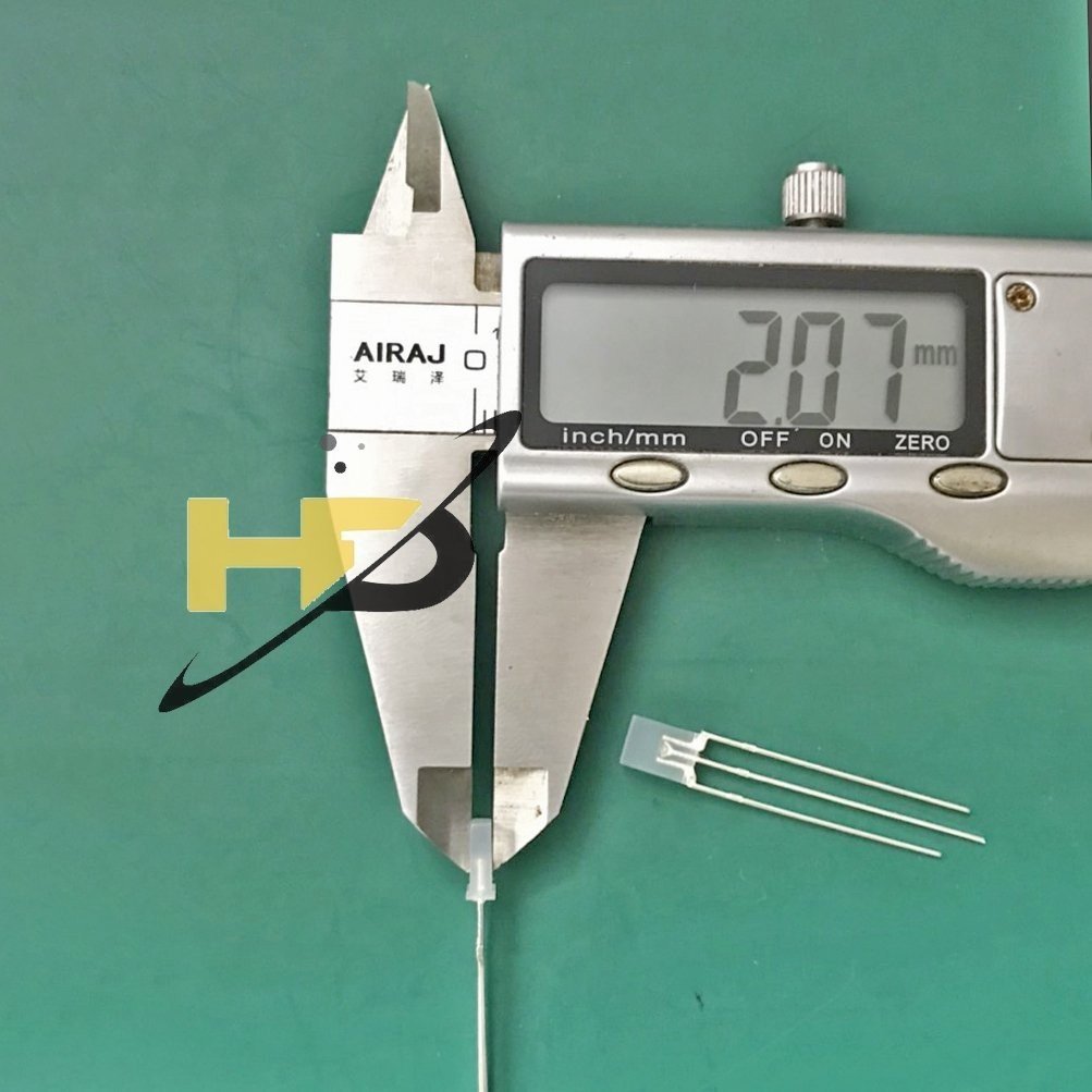 LED Vuông 3 Chân Ánh Sáng Xanh Đỏ 2x5x7mm Siêu Sáng