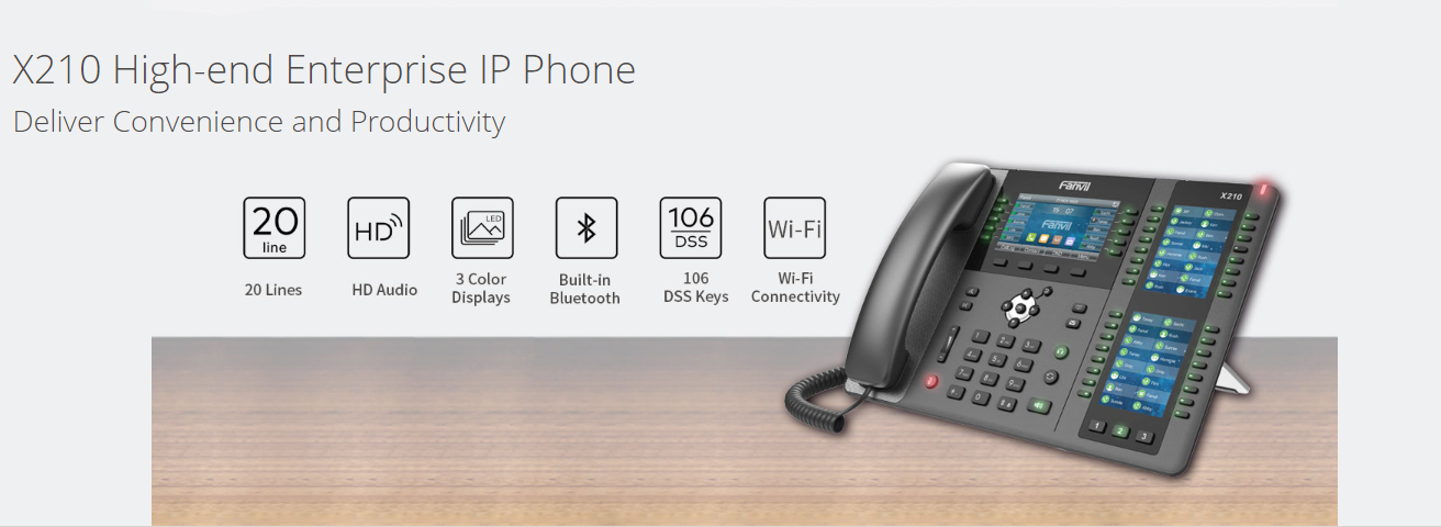 Điện thoại IP Fanvil X210