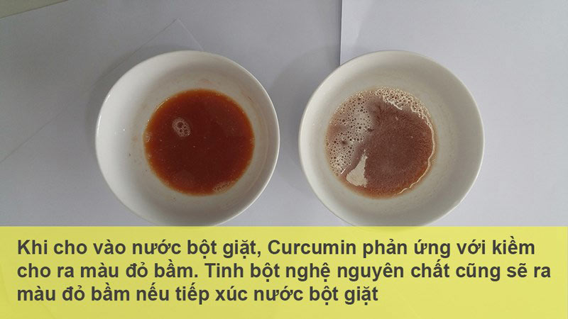 Cách nhận biết tinh bột nghệ nguyên chất