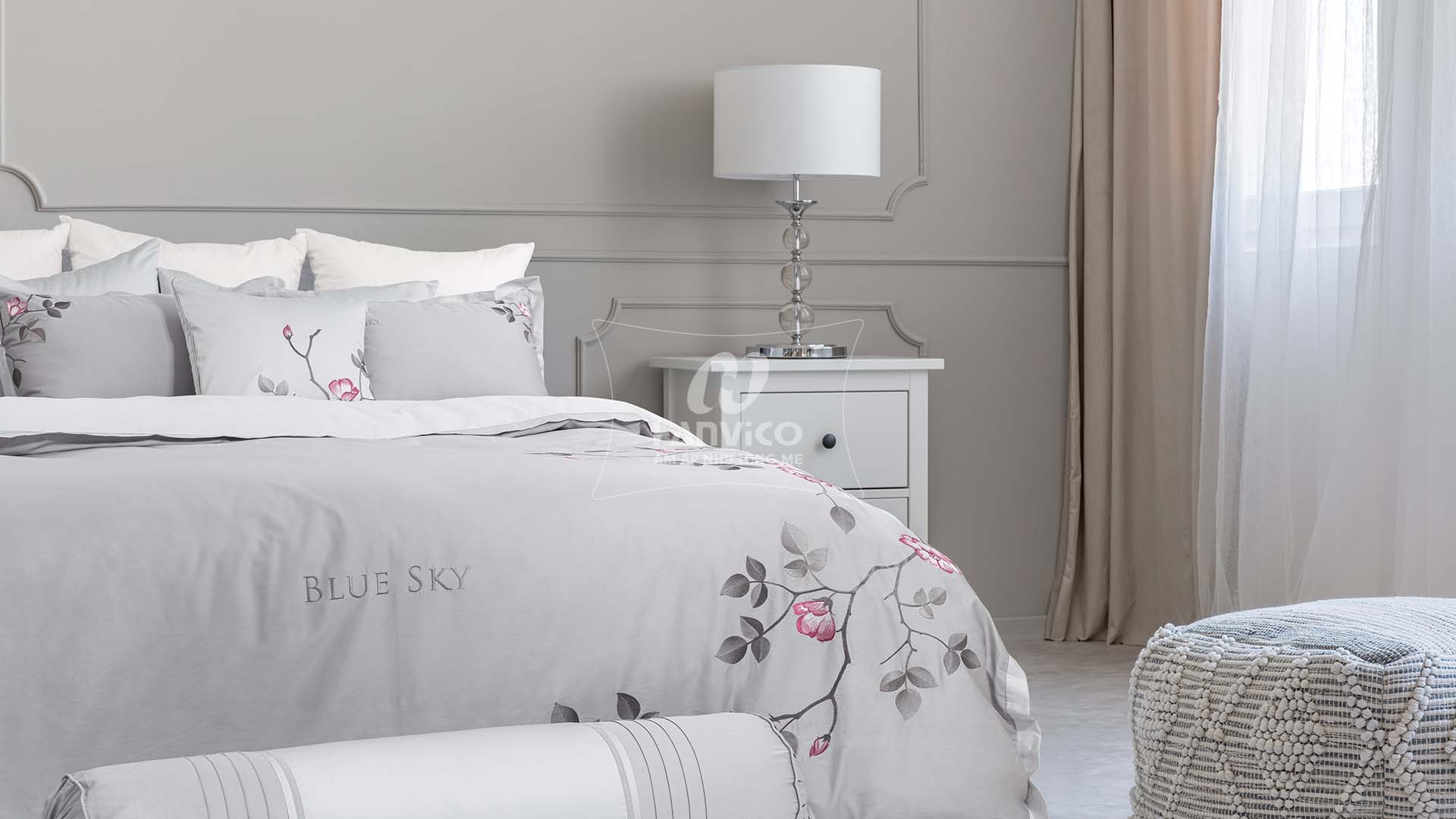 Bộ Thêu cao cấp Hanvico Blue Sky - BSM89