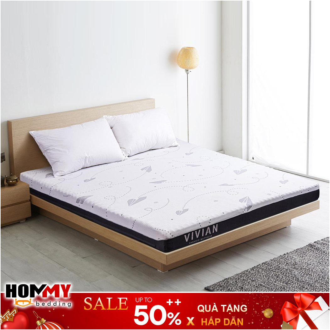 Đệm Foam Hanvico Massage Vivian cao cấp dày 15cm