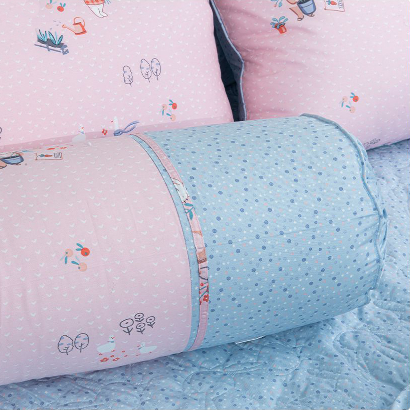 Mẫu Chăn Ga Gối Hanvico Blue Sky DL173 vải cotton cao cấp