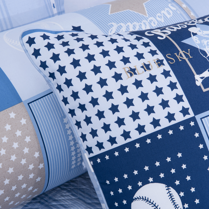 Mẫu Chăn Ga Gối Hanvico Blue Sky DLP191 vải cotton cao cấp (bán lẻ)