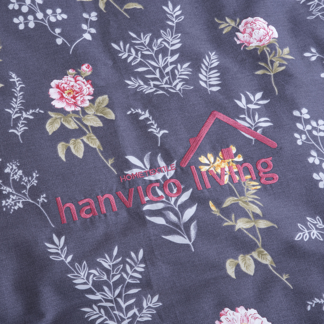 Bộ Chăn Ga Gối Hanvico Living LV20 vải cotton cao cấp