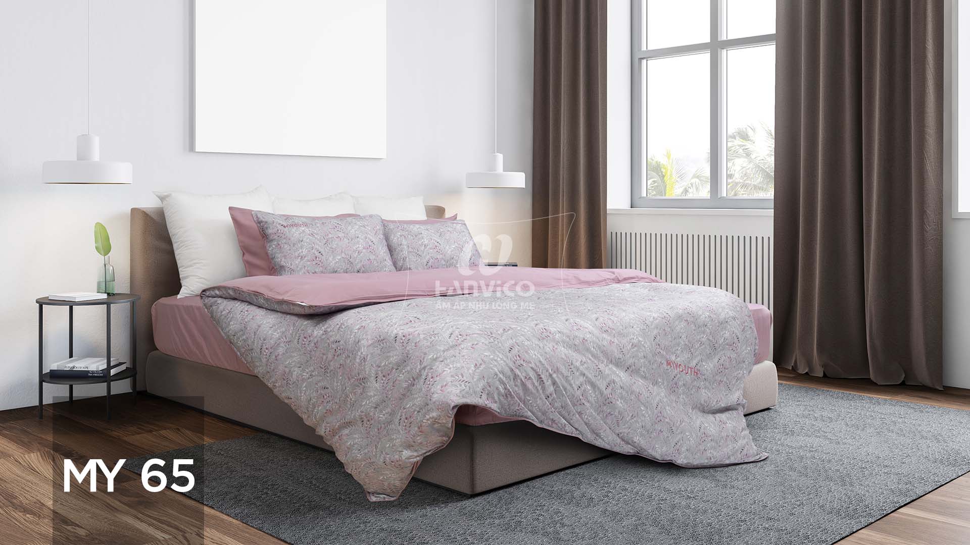 Bộ Chăn Ga Gối Hanvico My Youth - MY65