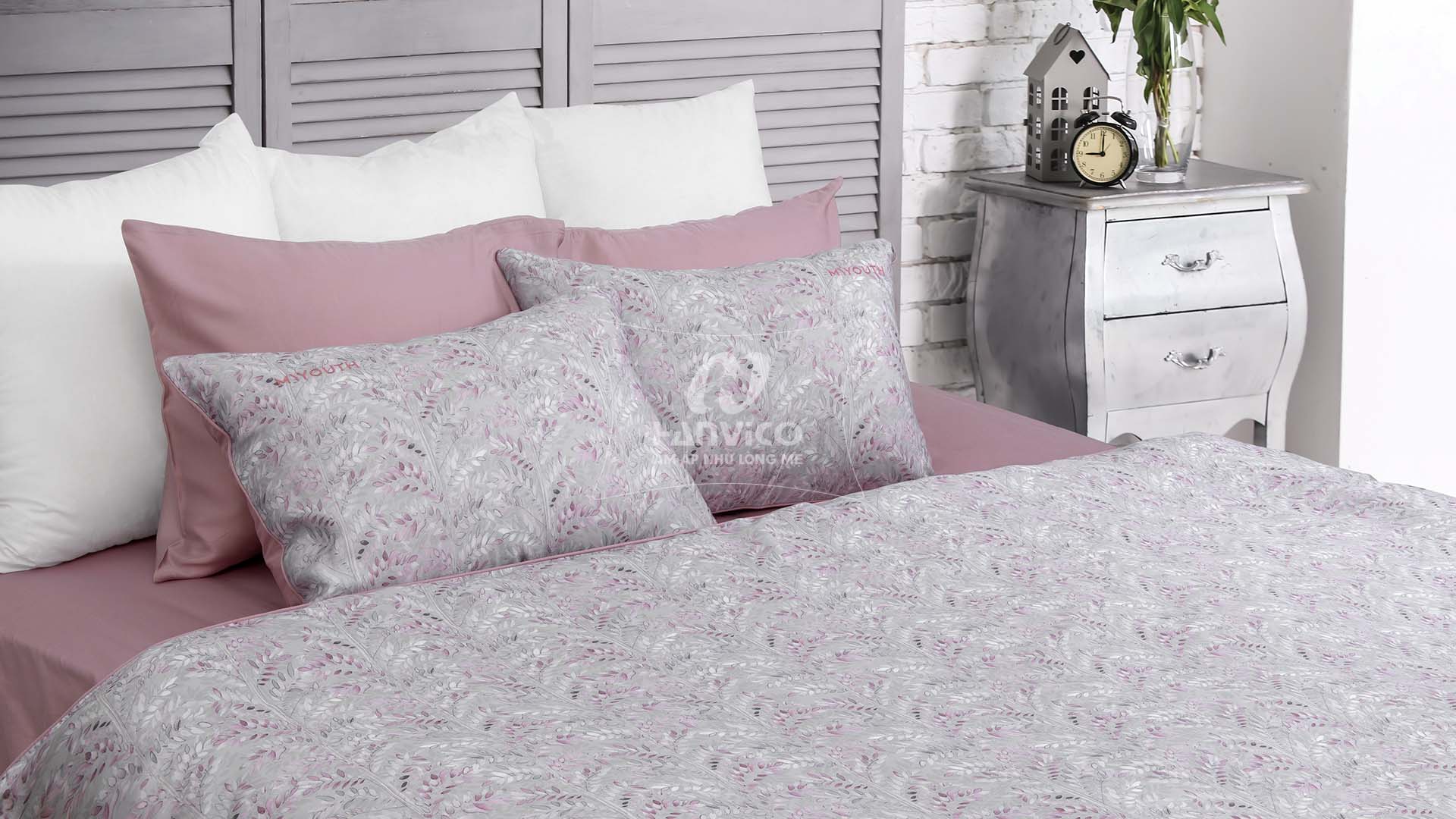 Bộ Chăn Ga Gối Hanvico My Youth - MY65