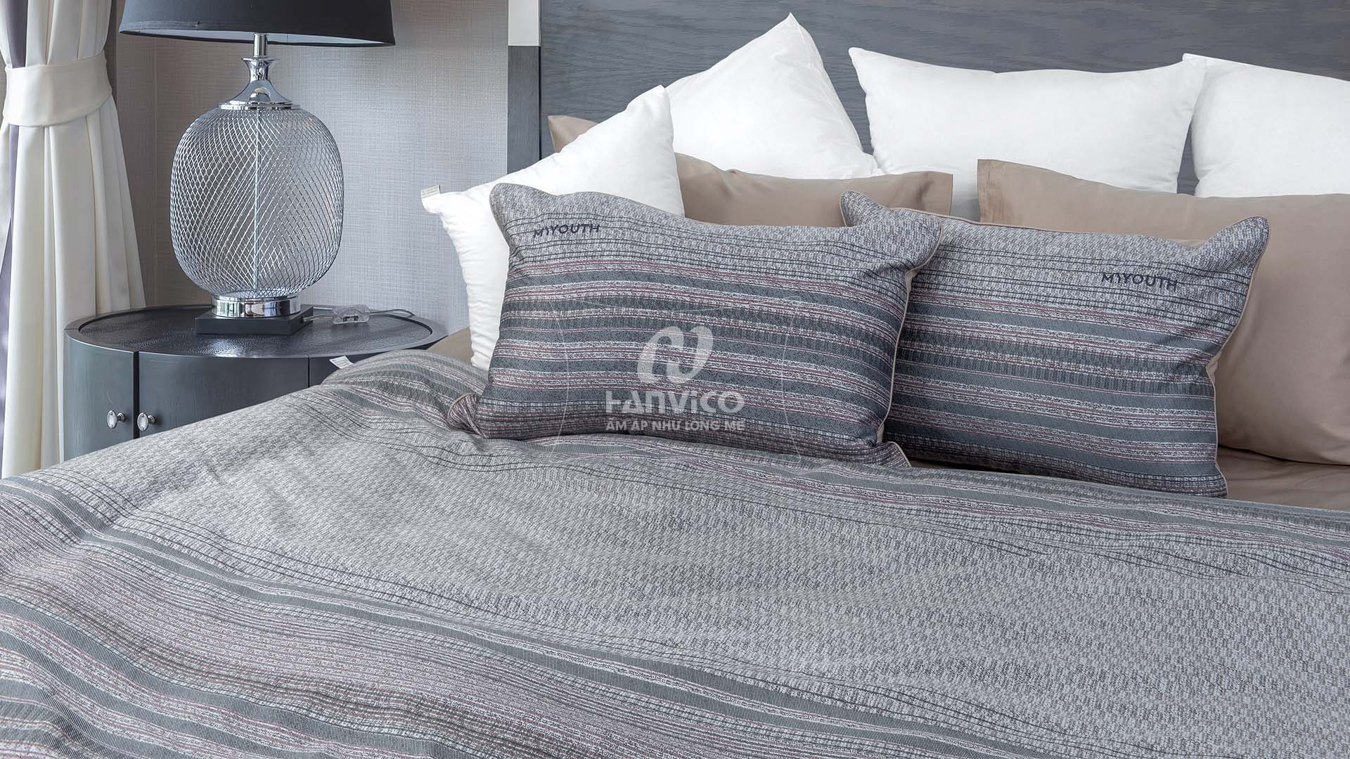 Bộ Chăn Ga Gối Hanvico My Youth - MY67