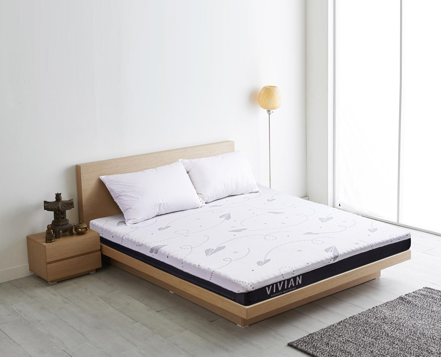 Đệm Foam Hanvico Massage Vivian cao cấp dày 15cm