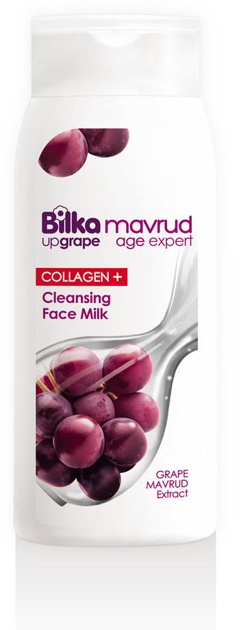 Sữa rửa mặt bổ sung Collagen BILKA Upgrape Mavrud Age EXPERT COLLAGEN+ CLEANSING FACE MILK