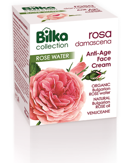 Kem dưỡng da mặt Bilka Collection ROSA DAMASCENA ANTI-AGE FACE CREAM