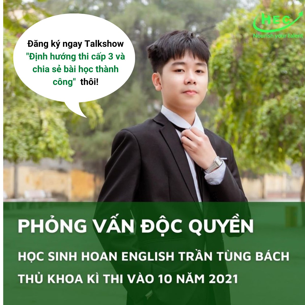 BẬT MÍ CHIA SẺ CỦA THỦ KHOA VÀO 10 HÀ NỘI VỀ KINH NGHIỆM ÔN THI