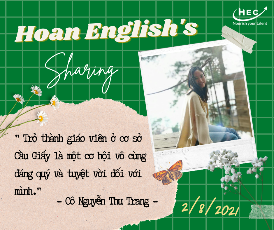 TRƯỞNG THÀNH DƯỚI MÁI NHÀ MANG TÊN HOAN ENGLISH