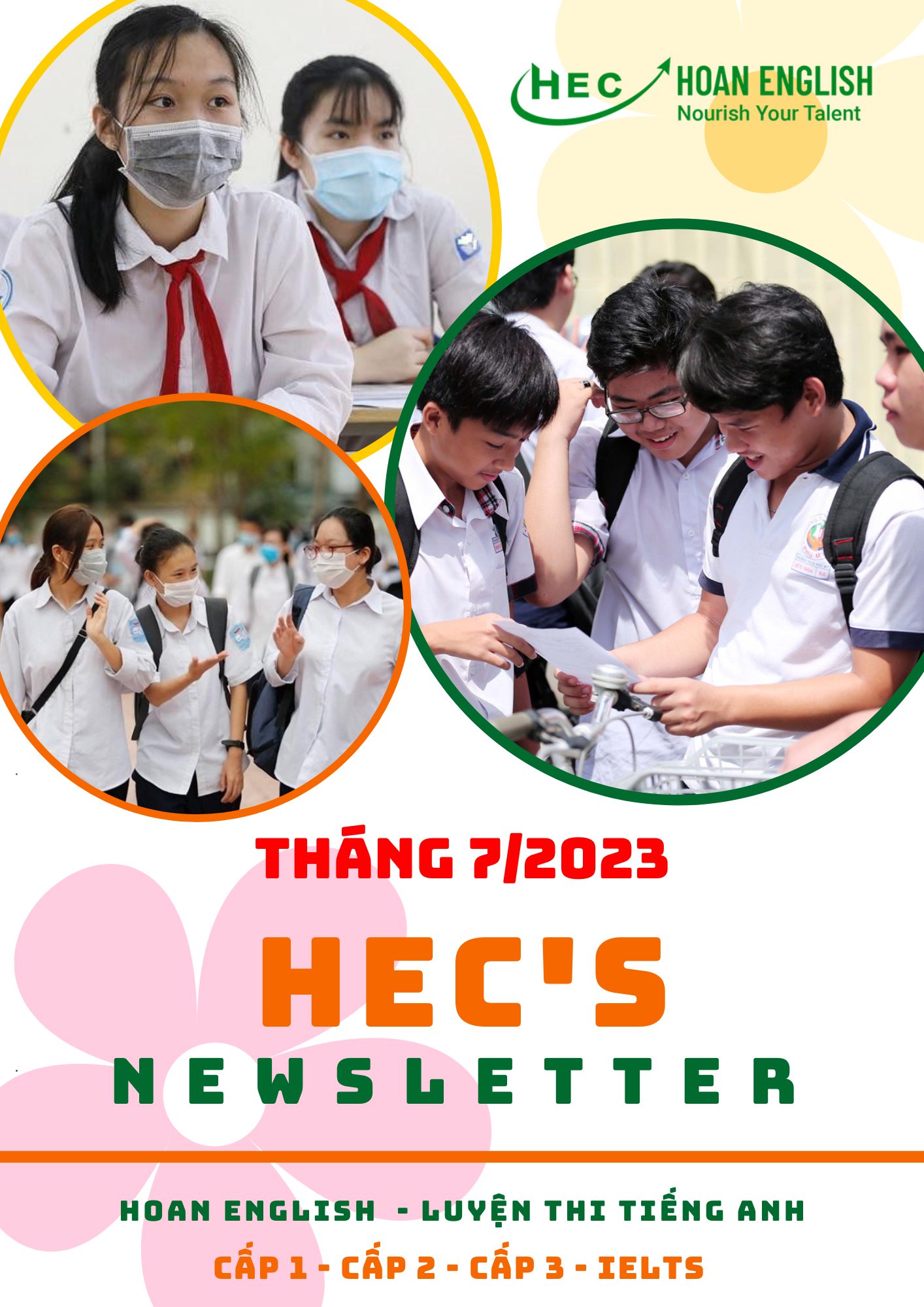 BÁO THÁNG 7 CỦA HOAN ENGLISH - HOAN ENGLISH'S E-NEWSLETTER BÁO THÁNG 7 CỦA HOAN ENGLISH - HOAN ENGLISH'S E-NEWSLETTER