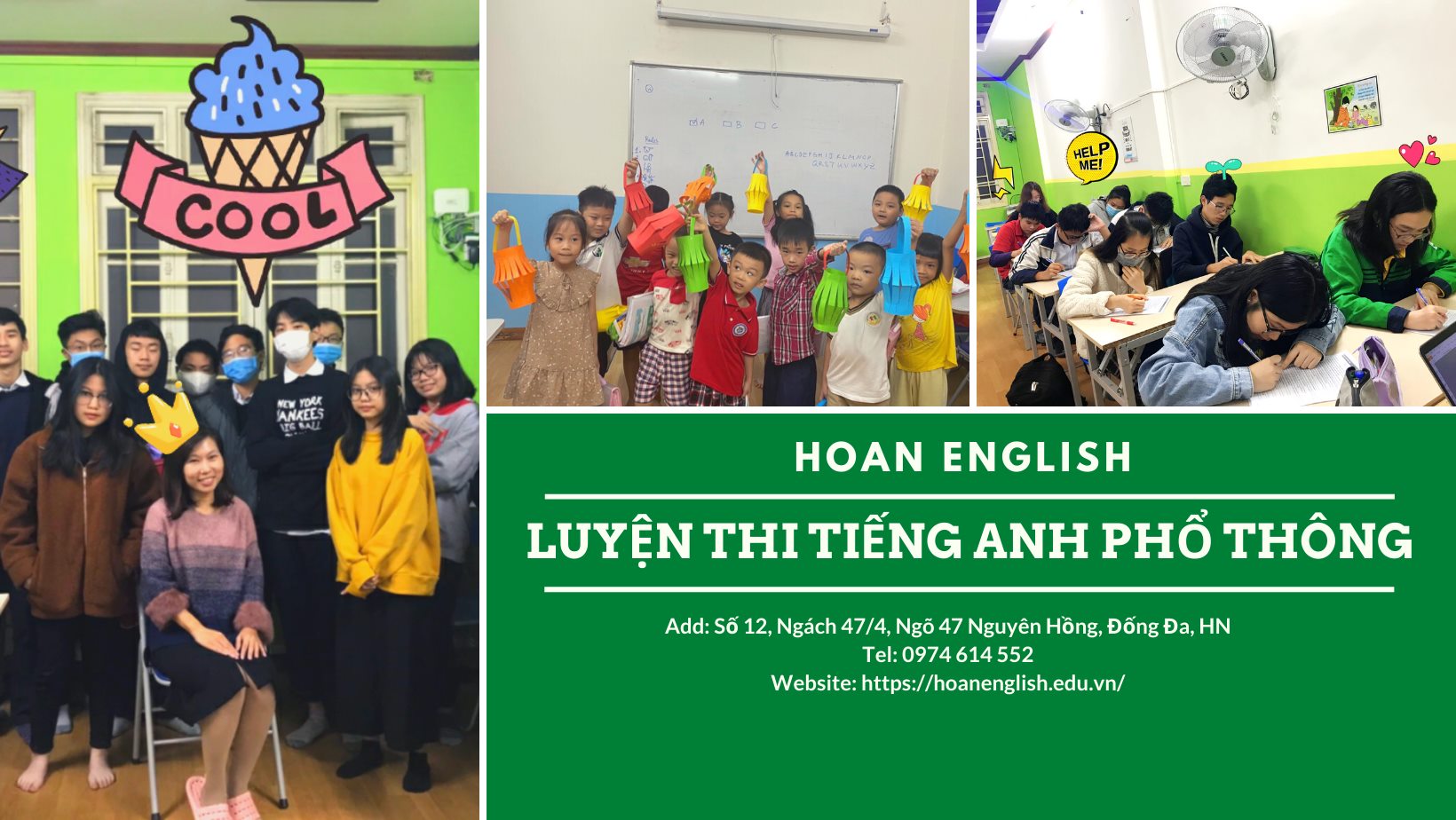 HOAN ENGLISH: HỌC CHẮC – NHỚ LÂU – THI TỐT