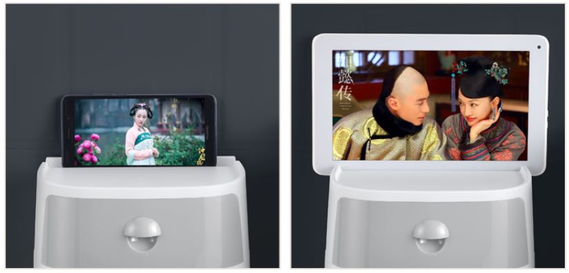 Hộp giấy vệ sinh 2 trong 1 dán tường đa năng Chipmart