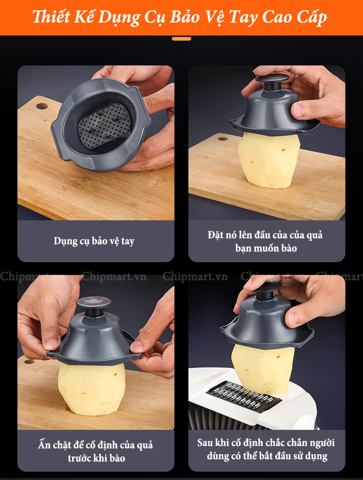 bộ dụng cụ bào sợi rau củ tiện dụng