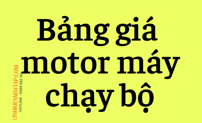 gia mô tơ máy chạy bộ