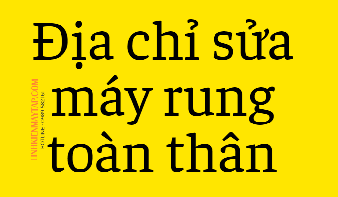 sửa máy rung tại nhà