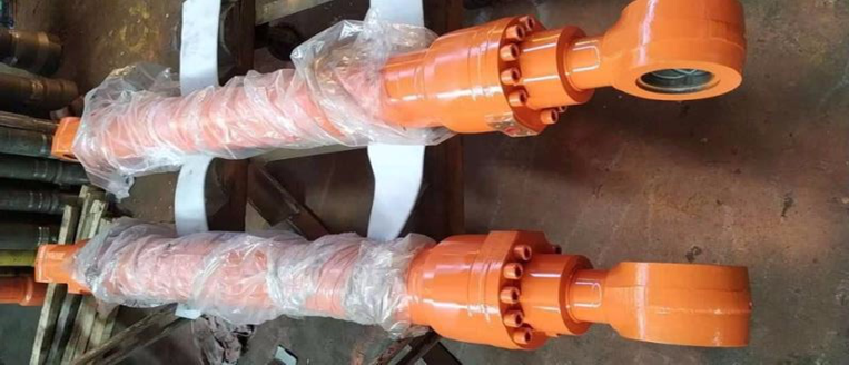 Xy lanh thủy lực khu vực thu hồi tài nguyên