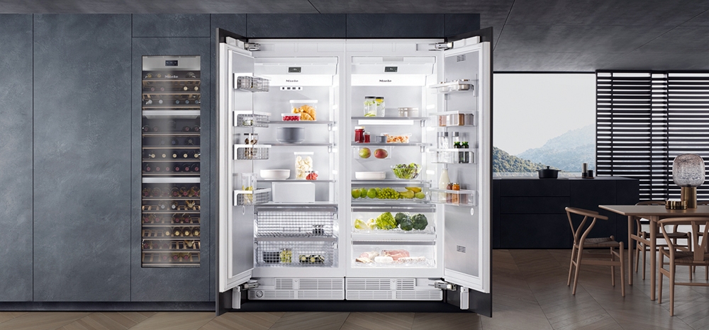 Tủ lạnh âm tường tiết kiệm tối đa không gian
