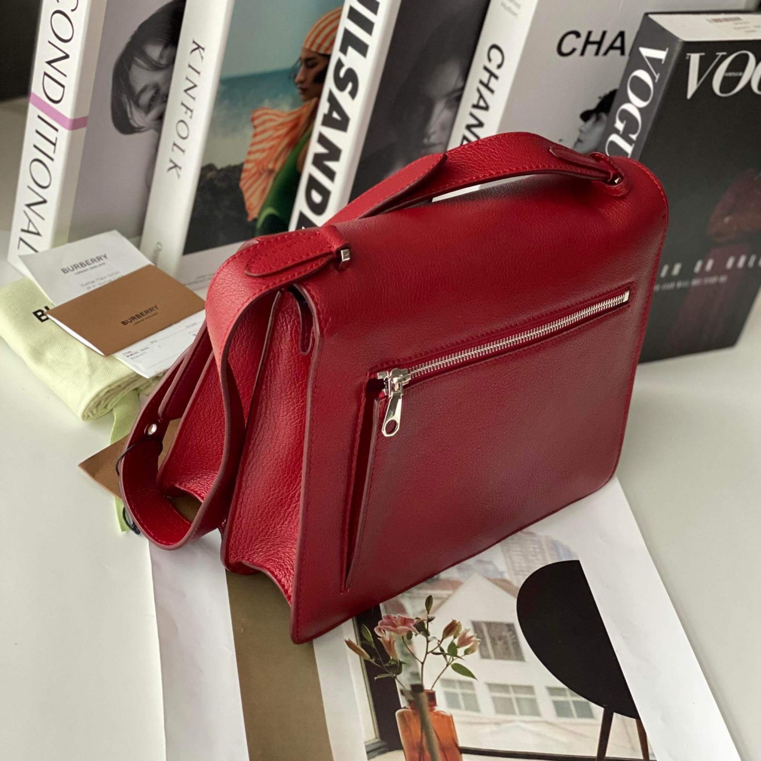 Burberry Alice TB Leather shoulder Bag