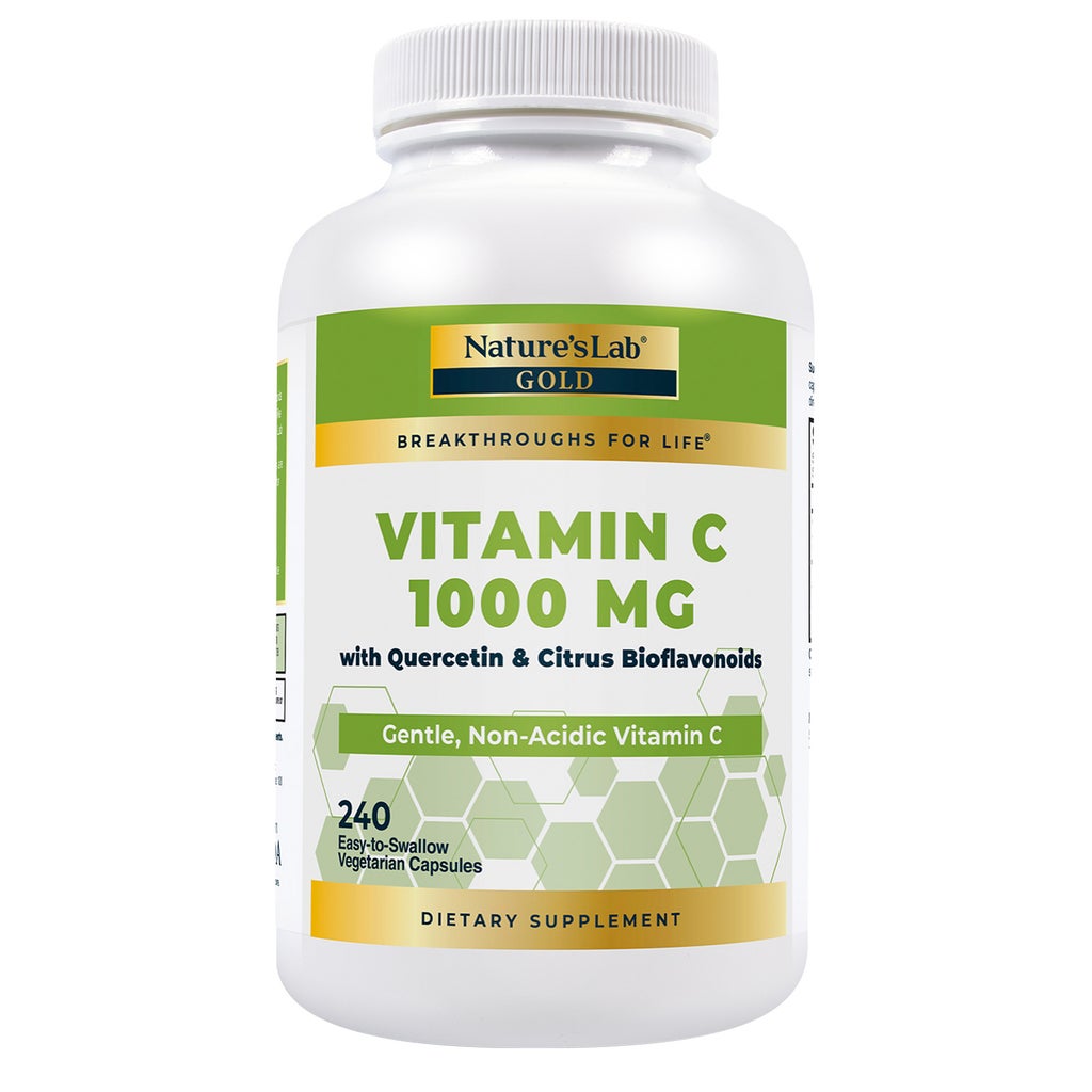 VIÊN UỐNG BỔ SUNG VITAMIN C NATURE'S LAB VITAMIN C 1000 MG,240 VIÊN