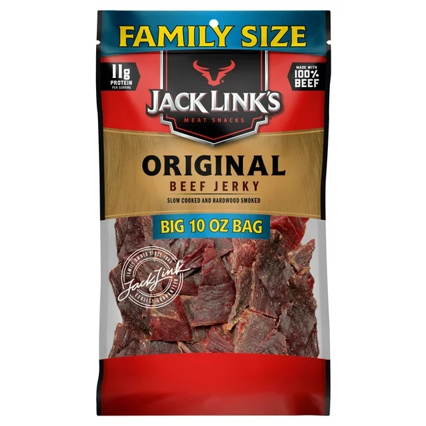 Jack Link's Beef Jerky Bonus Bag, Original, 12oz - Walmart.com