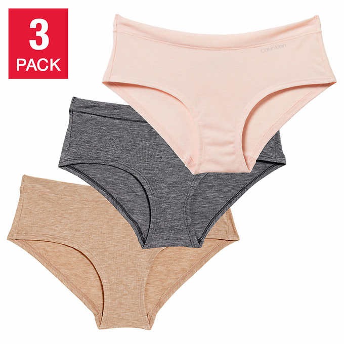 QUẦN LÓT NỮ ĐỊNH HÌNH CALVIN KLEIN LADIES BREEZE HIPSTER, PACK