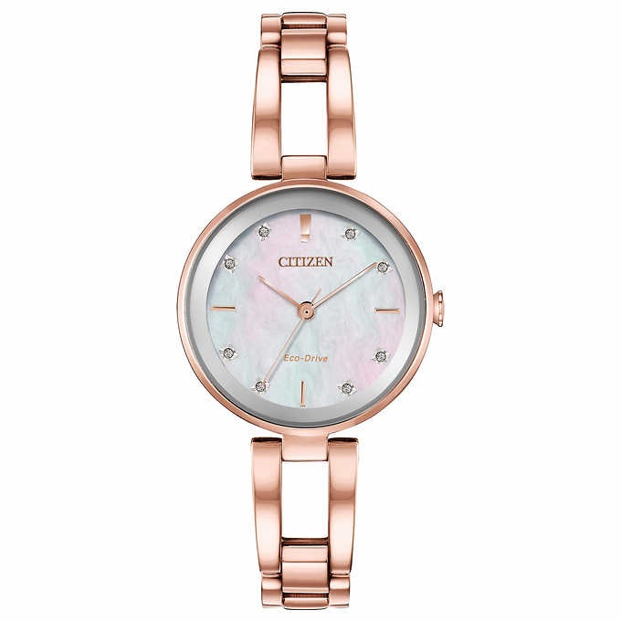 ĐỒNG HỒ NỮ CITIZEN ECO-DRIVE AXIOM STAINLESS STEEL LADIES QUARTZ WATCH  Thích Xài Hàng Mỹ