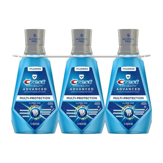 NƯỚC SÚC MIỆNG CREST PROHEALTHY ADVANCED MOUTHWASH MULTIPROTECTION, 3