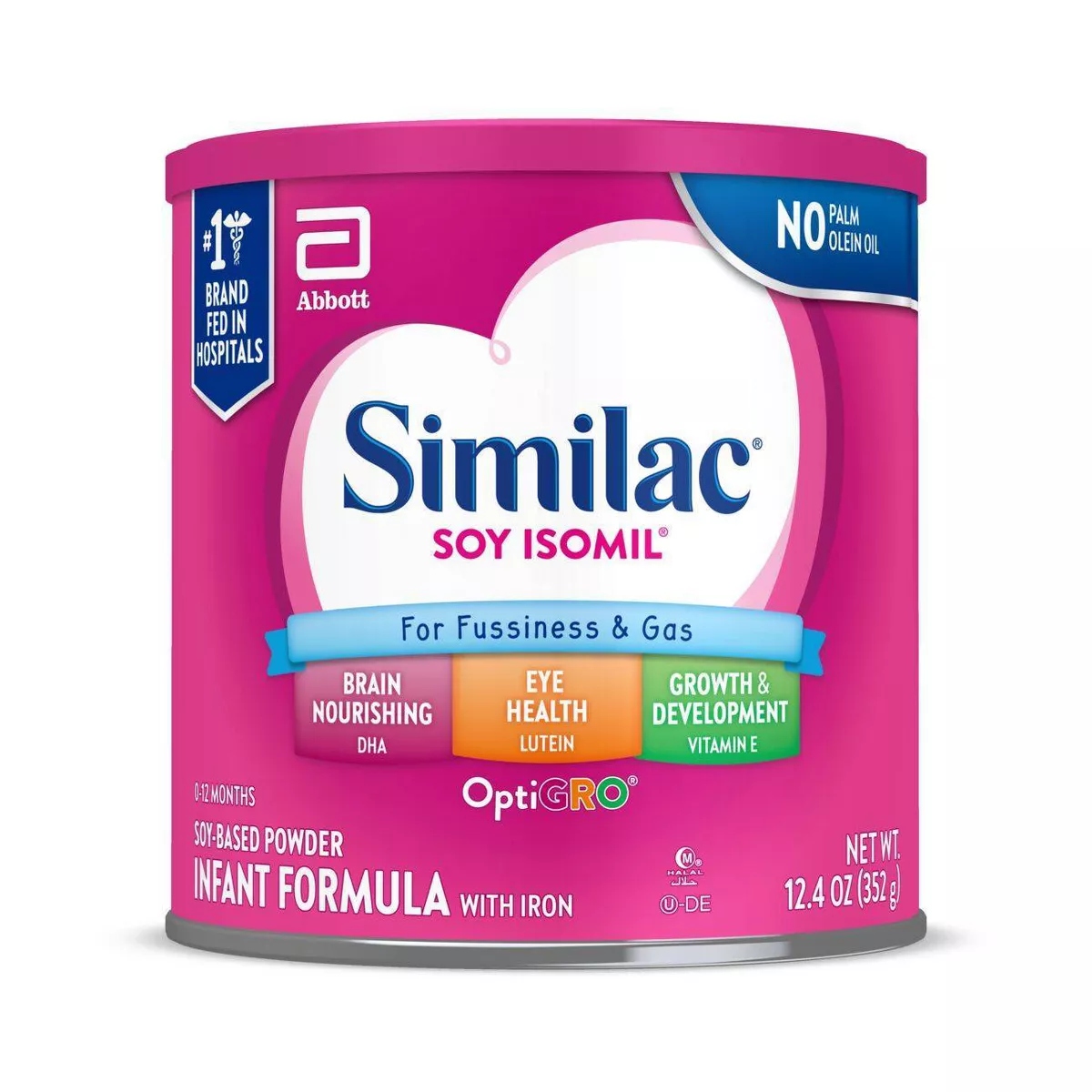 SỮA BỘT ĐẬU NÀNH DÀNH CHO TRẺ SƠ SINH SIMILAC SOY ISOMIL POWDER BABY FORMULA, OZ