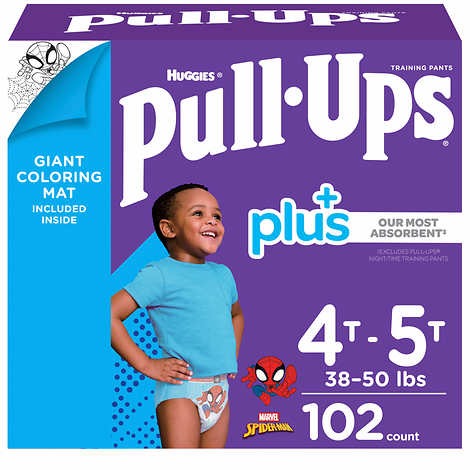 Pull-Ups Boys' Potty Training Pants 4T-5T | laque.vn