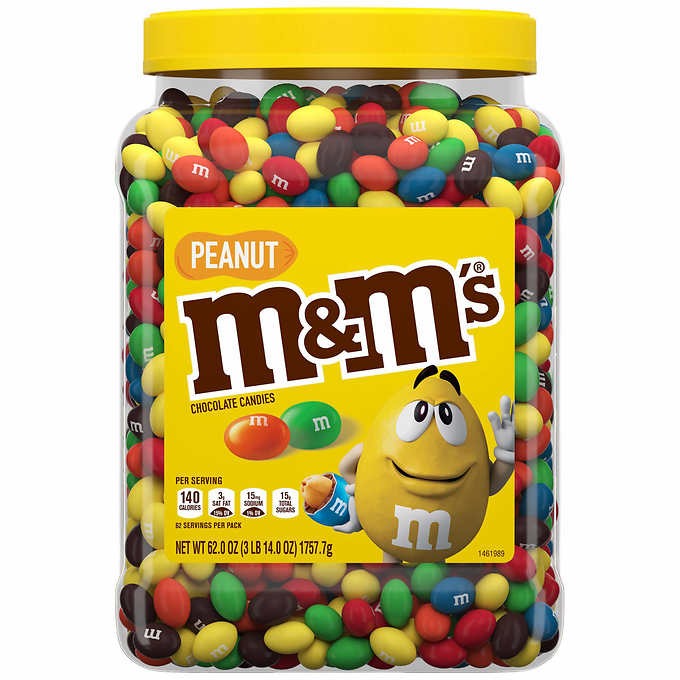 KẸO SÔ CÔ LA ĐẬU PHỘNG M&M'S CHOCOLATE CANDIES, PEANUT Thích Xài Hàng Mỹ