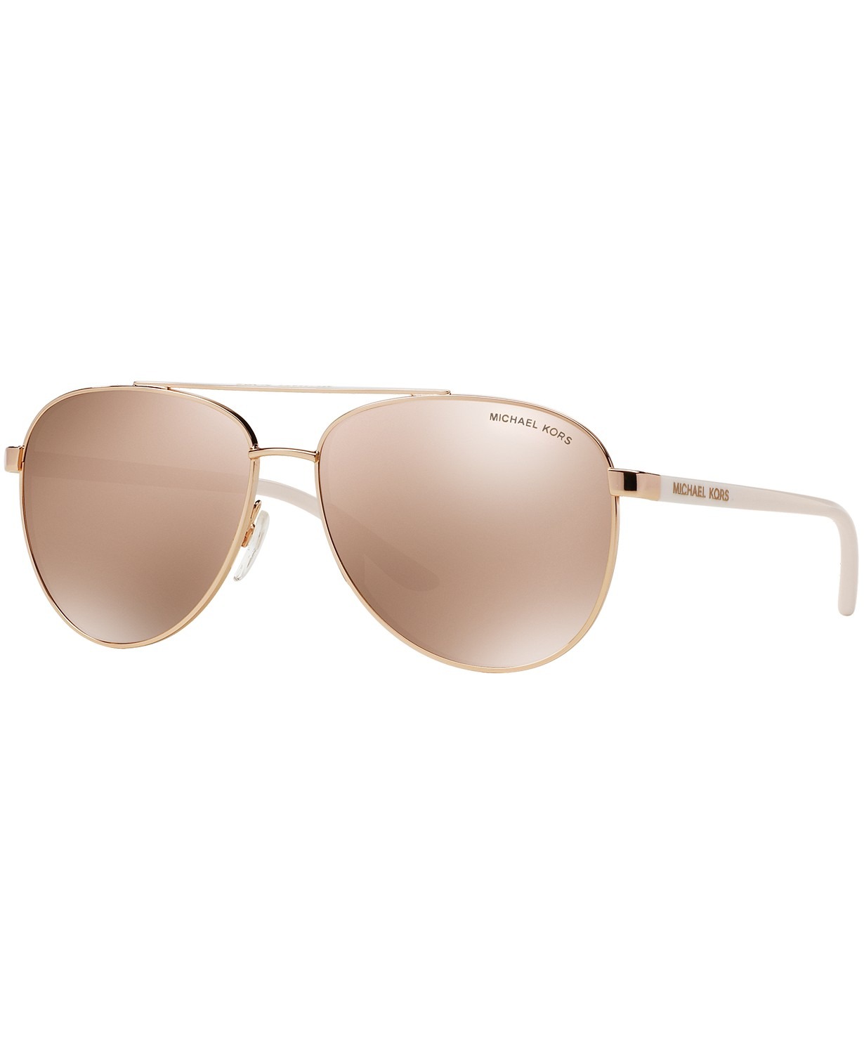 MẮT KÍNH MICHAEL KORS HVAR SUNGLASSES, MK5007, PINK GOLD/GOLD MIRROR Thích  Xài Hàng Mỹ