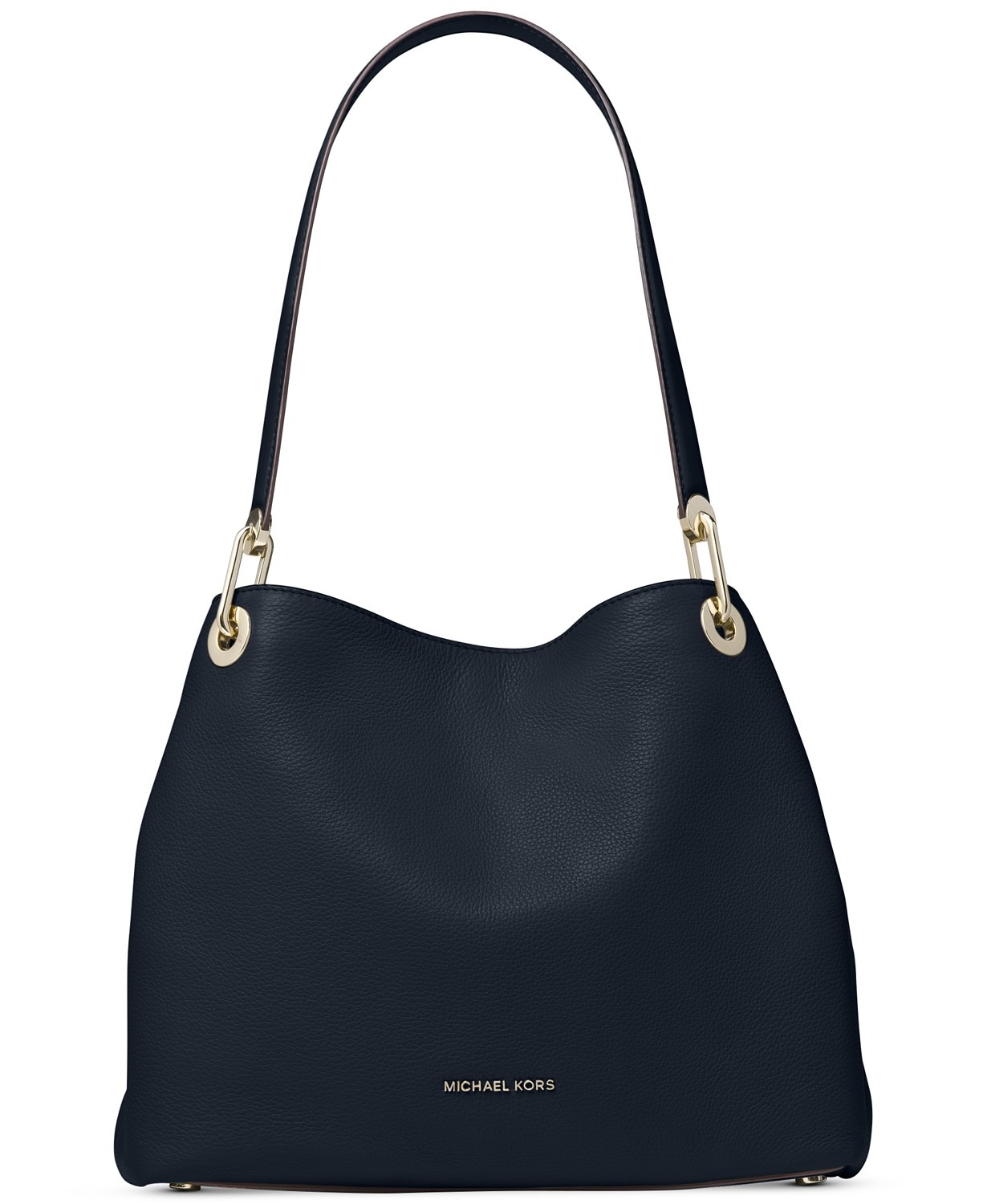 TÚI XÁCH MICHAEL KORS RAVEN PEBBLE LEATHER TOTE, ADMIRAL GOLD