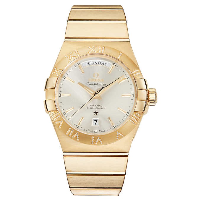 ĐỒNG HỒ NAM OMEGA CONSTELLATION 18KT YELLOW GOLD AUTOMATIC MEN'S WATCH