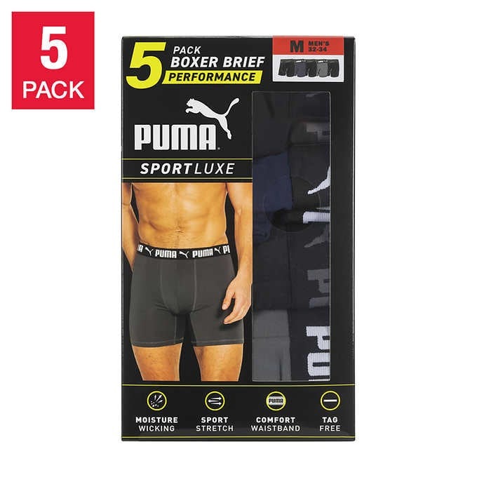 QUẦN LÓT NAM DẠNG ĐÙI ÔM SÁT PUMA MEN'S BOXER BRIEF, PACK Thích
