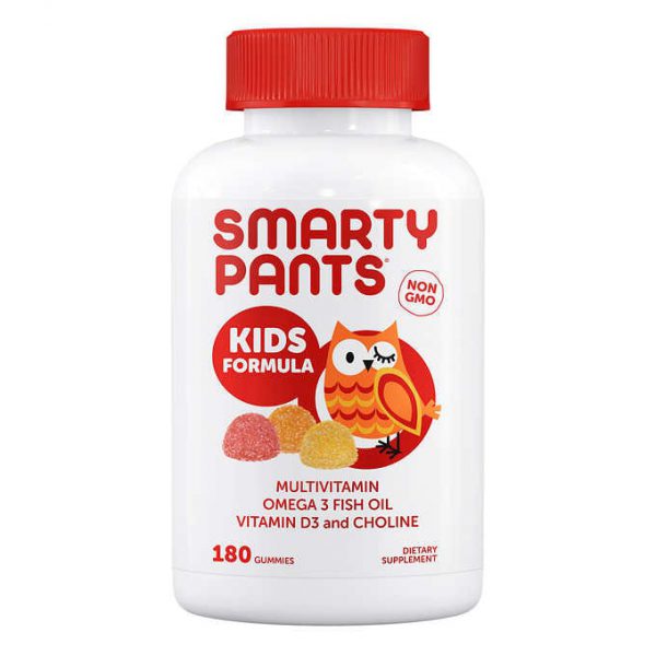 SmartyPants Kids Formula and Fiber Multivitamin Gummies -- 120 Gummies -  Vitacost