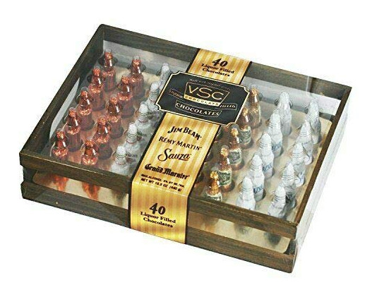 KẸO SÔ CÔ LA CHAI RƯỢU FAMBRAND VSC LIQUOR CHOCOLATES Thích Xài Hàng Mỹ