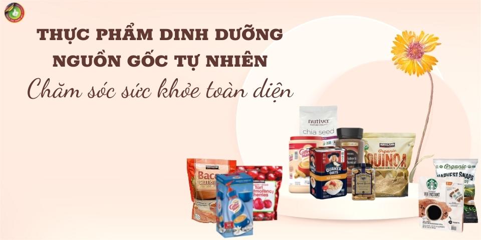 Thực phẩm dinh dưỡng nguồn gốc tự nhiên