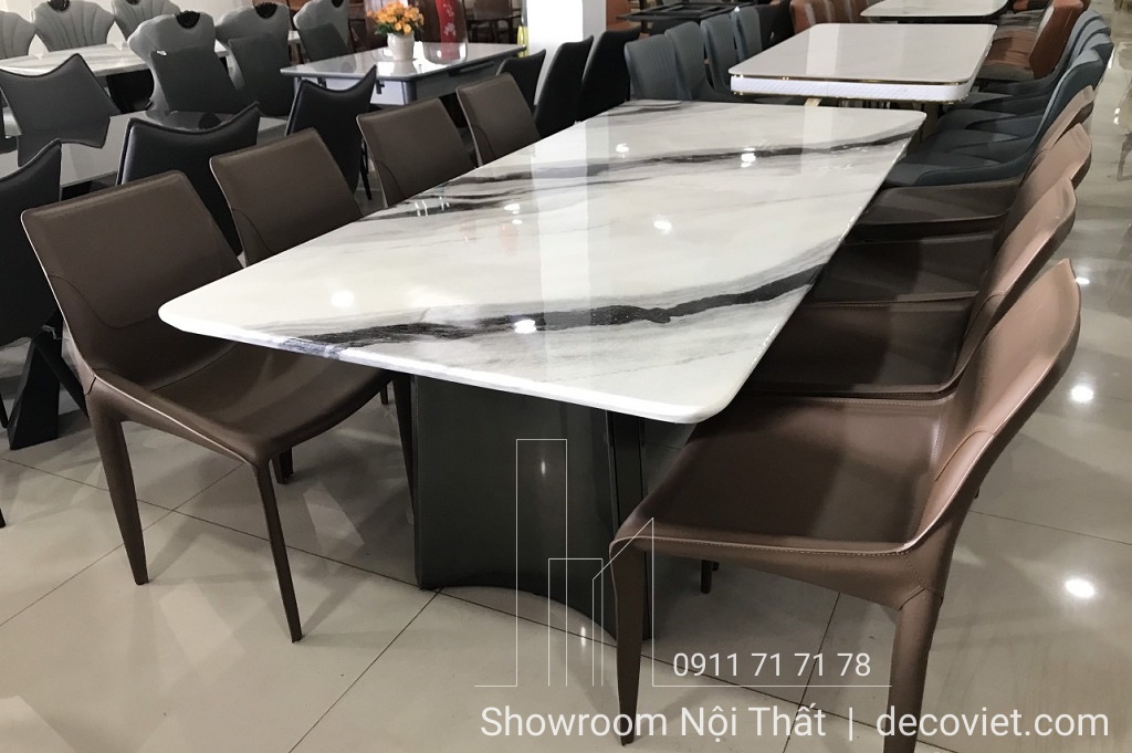 Bàn Ăn Mặt Đá Marble Tự Nhiên Cao Cấp