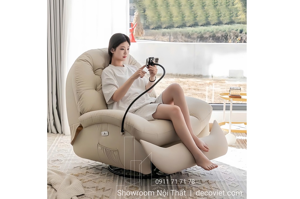 Ghế Thư Giãn Đọc Sách Chỉnh Cơ 3099T