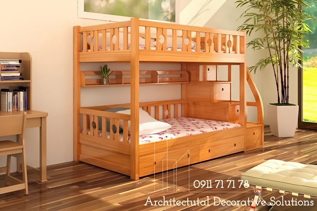 Giường Tầng Trẻ Em 437T Hiện Đại