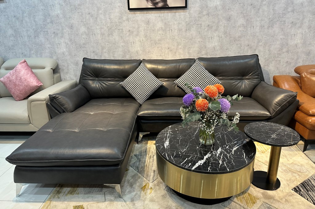Ghế Sofa Da Thật 538T